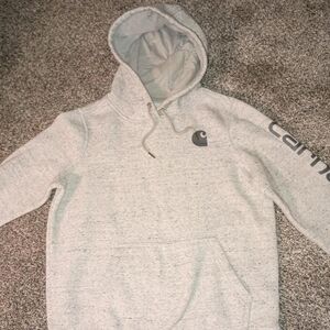 Carhartt Light Gray Men's Hoodie